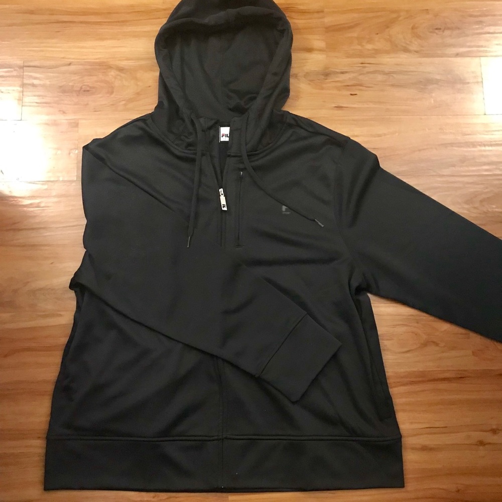New With Tags Fila Zip Up hooded sweatshirt